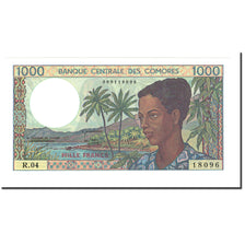Billet, Comoros, 1000 Francs, UNDATED (1984), KM:11b, NEUF