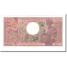 Banknote, Central African Republic, 500 Francs, 1981, 1981-06-01, KM:9, UNC(63)