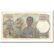 Banknote, French West Africa, 100 Francs, 1948, 1948-04-16, KM:40, EF(40-45)