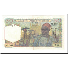 Banknote, French West Africa, 50 Francs, 1948, 1948-04-22, KM:39, UNC(60-62)
