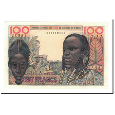 Banknote, West African States, 100 Francs, 1965, 1965-03-02, KM:101Ae, UNC(63)