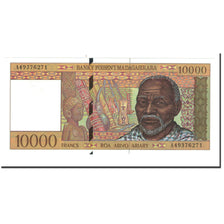 Billet, Madagascar, 10,000 Francs = 2000 Ariary, 1995, Undated, KM:79b, NEUF
