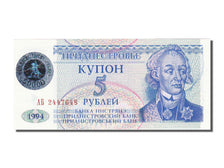 Transnistria, 50,000 Rublei on 5 Rublei, 1994, KM #27, , A 2447648