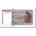 Banknote, West African States, 2500 Francs, 1993, KM:112Ab, UNC(65-70)