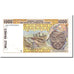 Banknote, West African States, 1000 Francs, 1991, KM:711Ka, UNC(64)