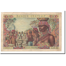 Banknote, EQUATORIAL AFRICAN STATES, 1000 Francs, 1963, Undated, KM:5h