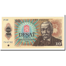 Banknote, Czechoslovakia, 10 Korun, 1986, KM:94, UNC(65-70)