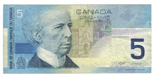 Banknote, Canada, 5 Dollars, 2002, KM:101a, VF(30-35)