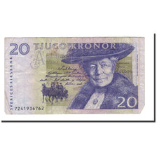 Billet, Suède, 20 Kronor, 1997, KM:63a, B+