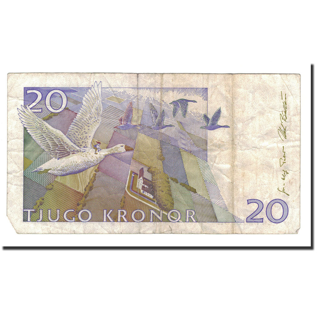 Banknote, Sweden, 20 Kronor, 1997, KM:63a, F(12-15)