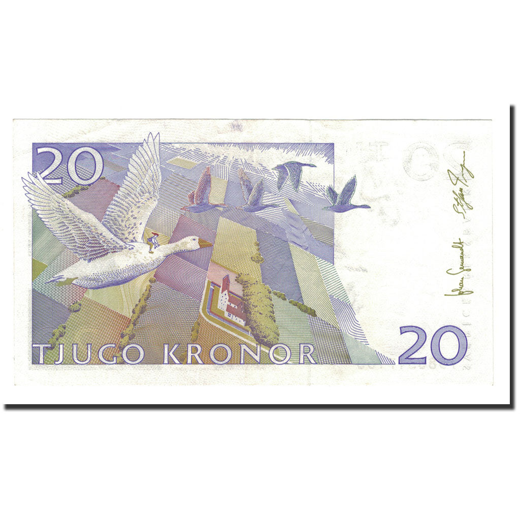 Banknote, Sweden, 20 Kronor, 2006, KM:63c, AU(55-58)