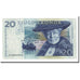 Geldschein, Schweden, 20 Kronor, 1992, KM:61a, UNZ