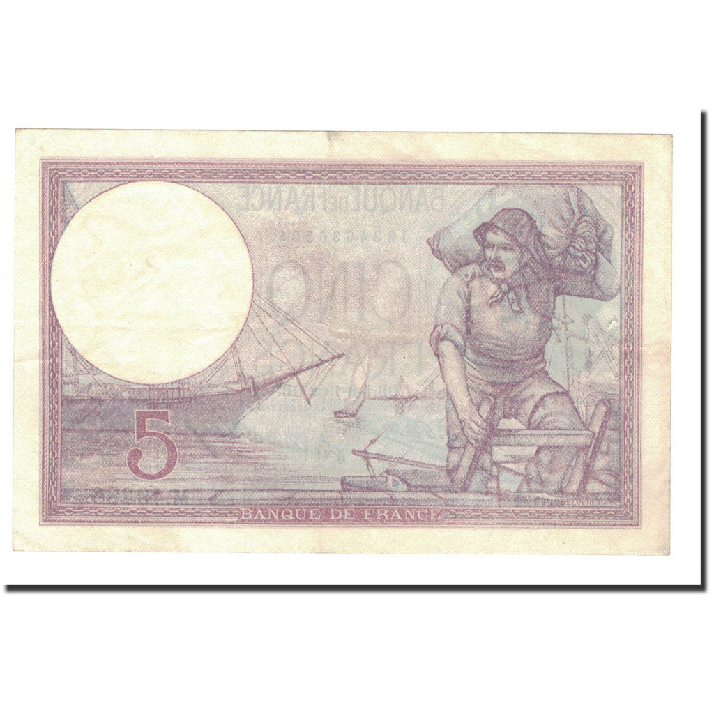 Francja, 5 Francs, 1932, 1932-09-01, UNC(60-62), Fayette:3.16, KM:72d