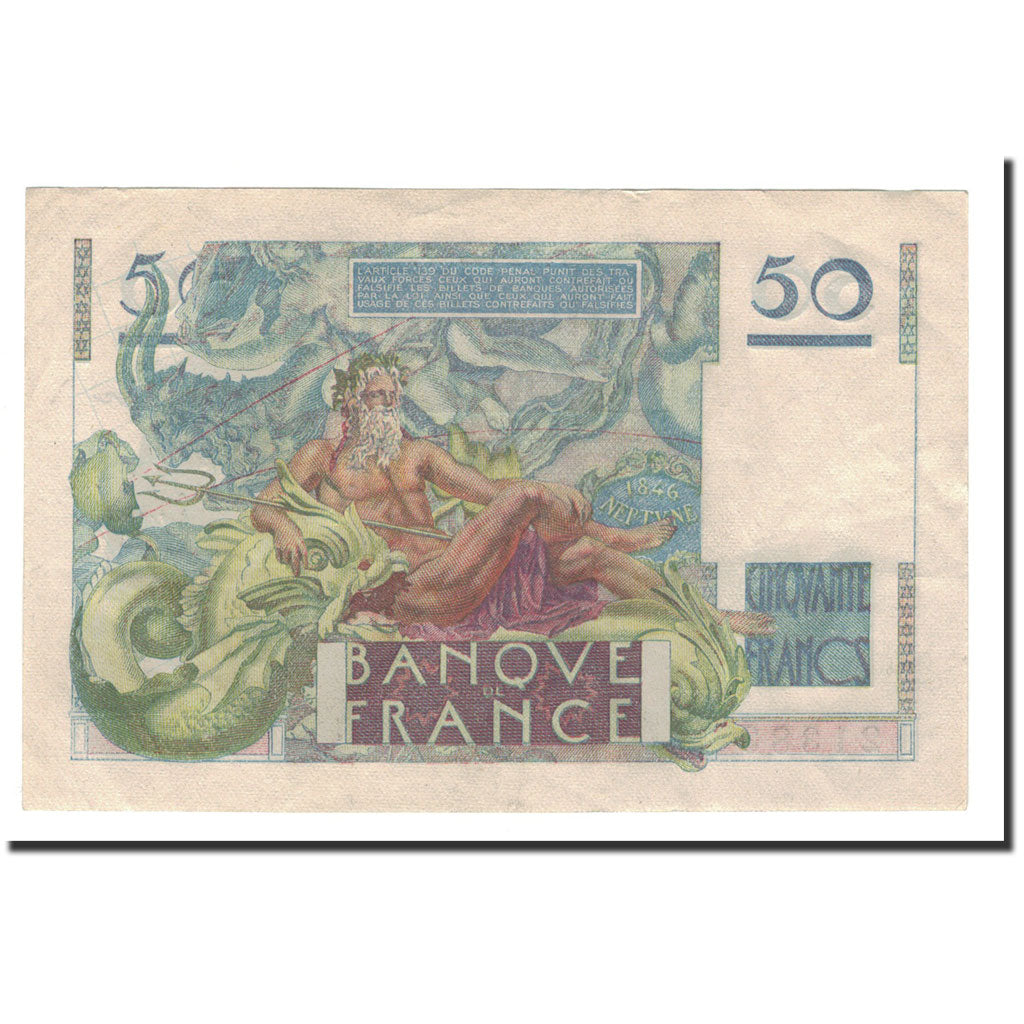 Frankreich, 50 Francs, 1951, 1951-02-01, SS, Fayette:20.17, KM:127c