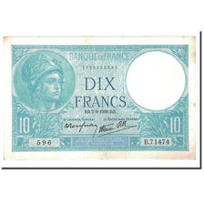 France, 10 Francs, 1939, 1939-09-07, AU(55-58), Fayette:7.6, KM:84