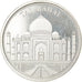 France, Medal, Merveilles du monde, Taj Mahal, Arts & Culture, MS(64), Silver