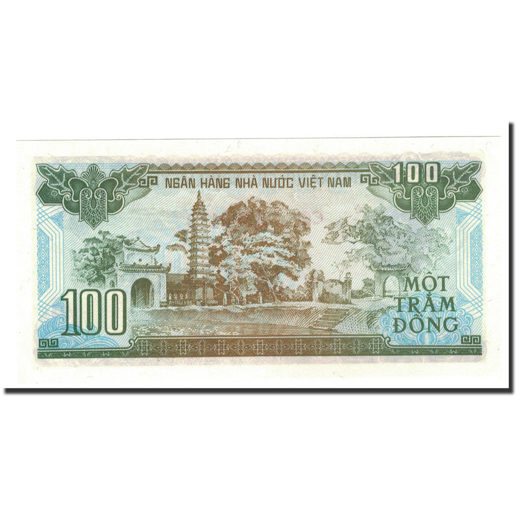 Geldschein, Vietnam, 100 D<ox>ng, 1991, 1992, KM:105a, UNZ-
