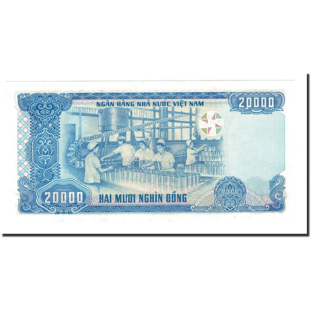 Geldschein, Vietnam, 20,000 D<ox>ng, 1991, 1993, KM:110a, UNZ-