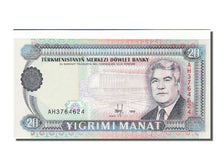 Turkmenistan, 20 Manat, 1995, FDS