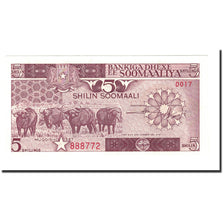 Banknote, Somalia, 5 Shilin = 5 Shillings, 1983-1987, 1987, KM:31c, UNC(65-70)