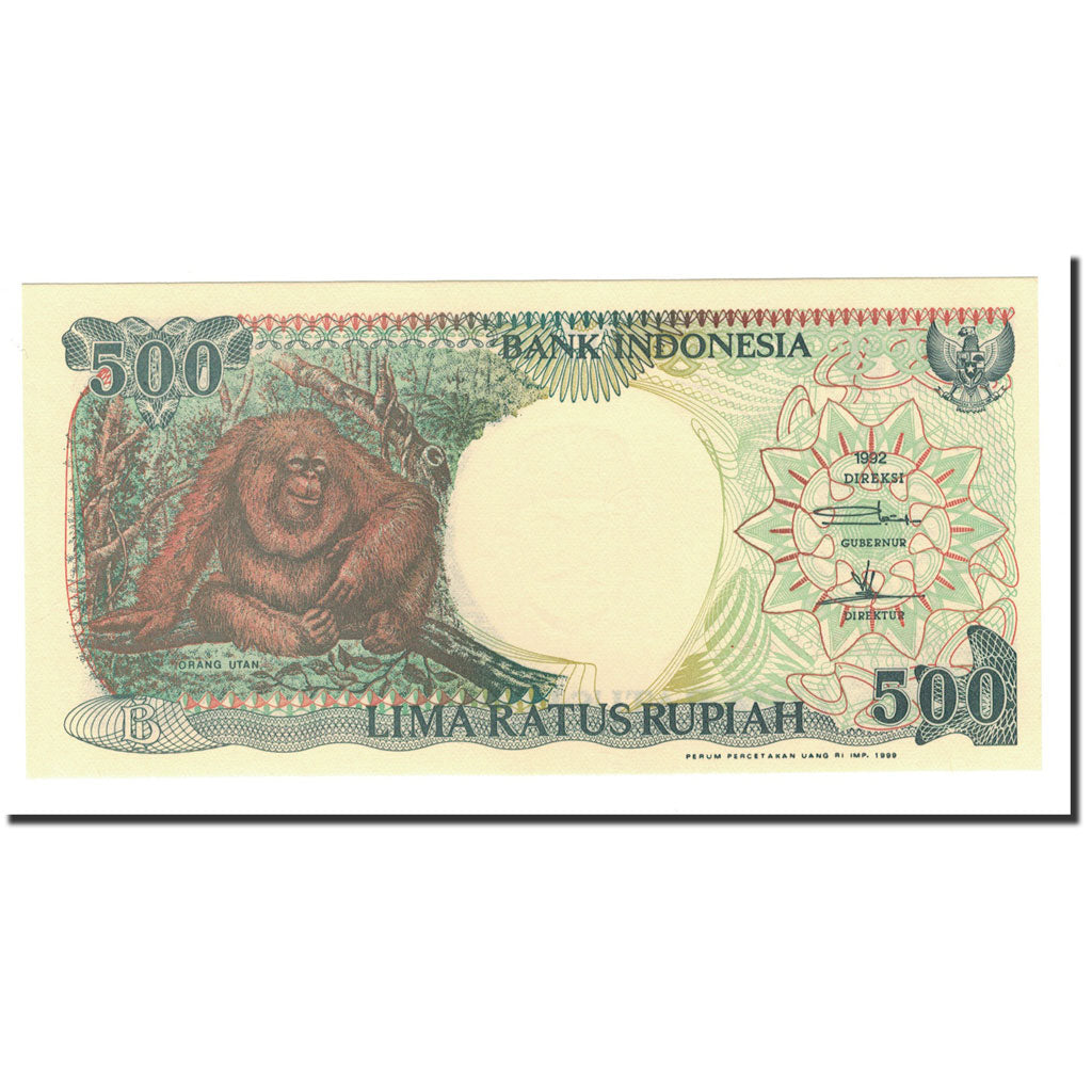 Biljet, Indonesië, 500 Rupiah, 1992-2000, 1992-1999, KM:128h, NIEUW