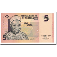 Banknote, Nigeria, 5 Naira, 2006-2008, 2006, KM:32a, UNC(65-70)