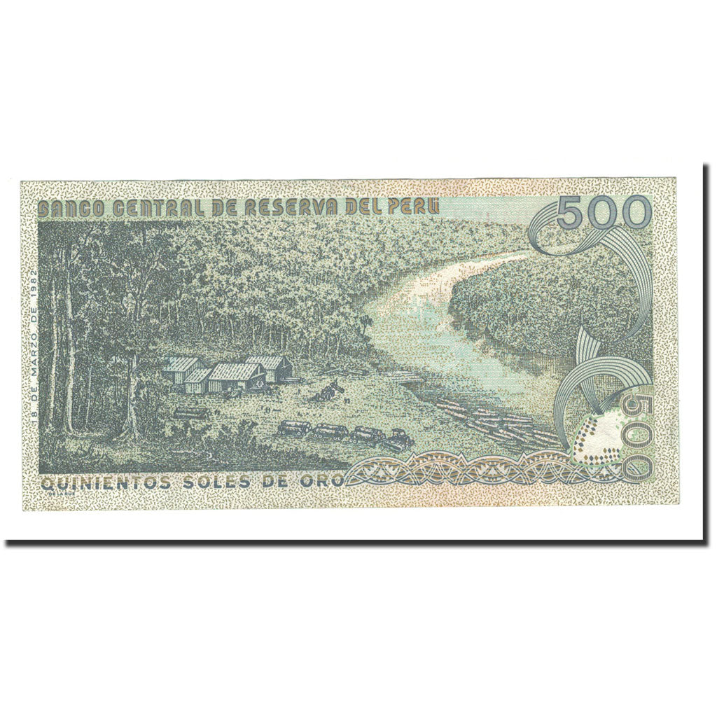 Geldschein, Peru, 500 Soles De Oro, 1976, 1976-07-22, KM:115, UNZ