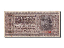 Ukraine, 20 Karbowanez, 1942, KM #53, 1942-03-10, VF(30-35), 8.897207