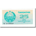 Banknot, Uzbekistan, 25 Sum, 1992 (1993), KM:65a, UNC(65-70)