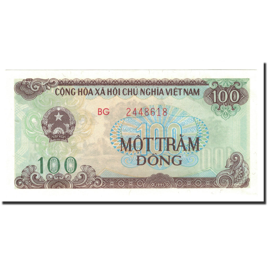 Banknot, Wietnam, 100 D<ox>ng, 1991 (1992), KM:105a, UNC(64)