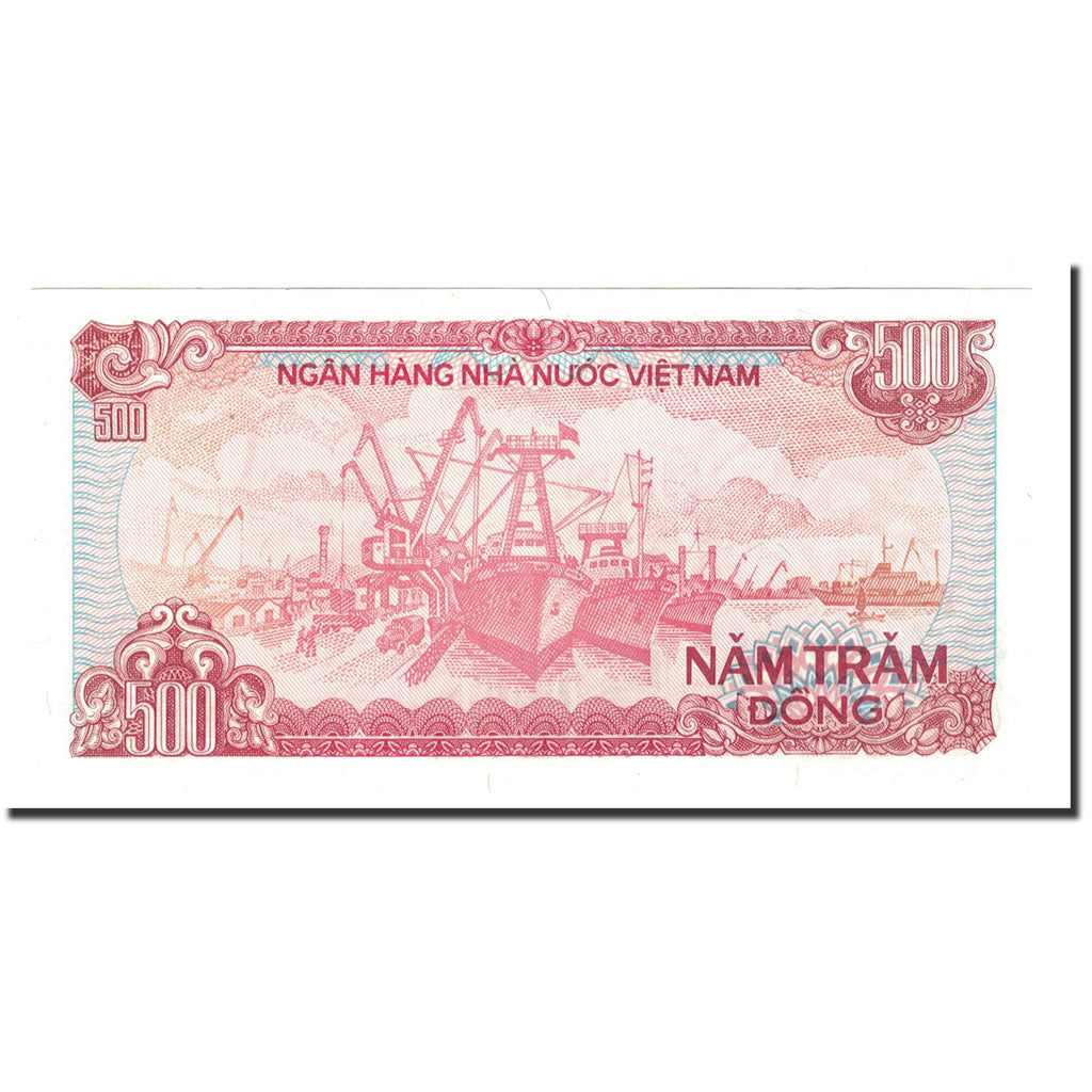 Banknot, Wietnam, 500 D<ox>ng, 1988 (1989), KM:101a, UNC(65-70)