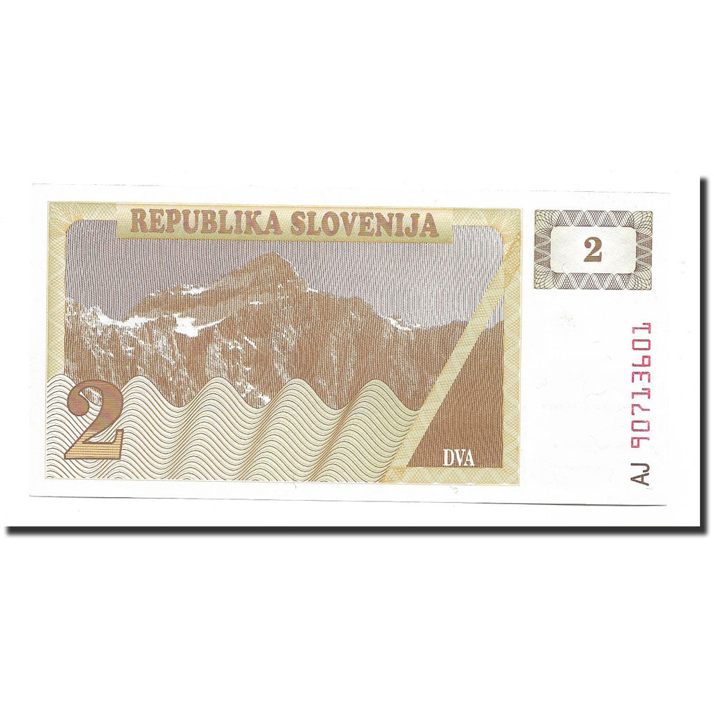 Geldschein, Slowenien, 20 Tolarjev, 1990, KM:12a, UNZ