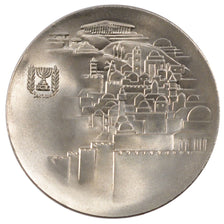 ISRAEL, 10 Lirot, 1968, Berne, KM #51, MS(60-62), Silver, 37, 26.07