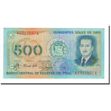 Biljet, Peru, 500 Soles De Oro, 1976, 1976-07-22, KM:115, NIEUW