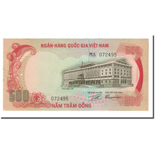 Billet, South Viet Nam, 500 D<ox>ng, 1972, Undated, KM:33a, SPL+