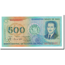 Billete, 500 Soles De Oro, 1976, Perú, 1976-07-22, KM:115, SC