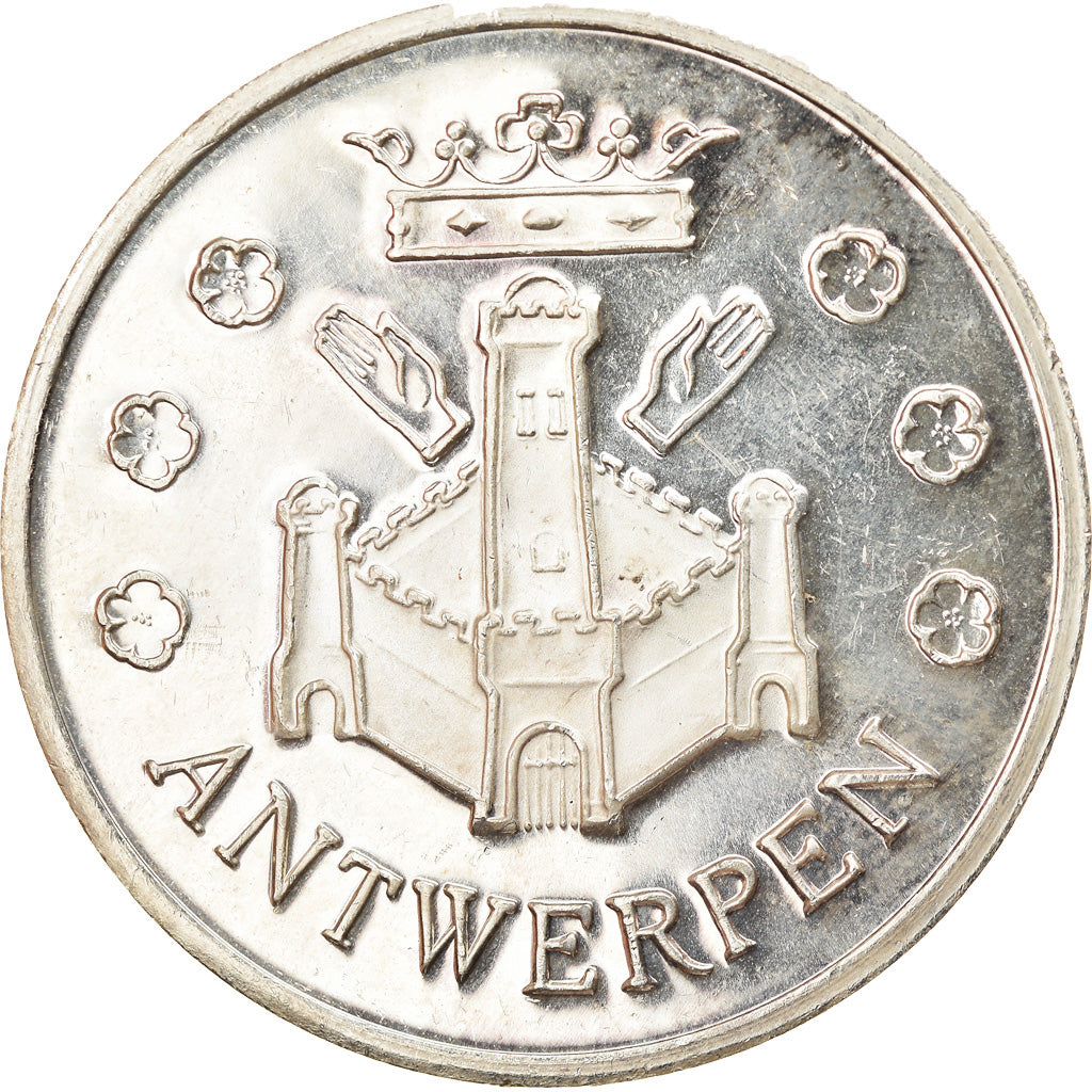 Belgium, Medal, Peinture, Rubens, Anvers, Arts & Culture, 1977, MS(63), Silver