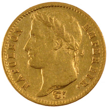 FRANCE, Napoléon I, 20 Francs, 1812, Paris, EF(40-45), Gold, Gadoury #1025, 6.41