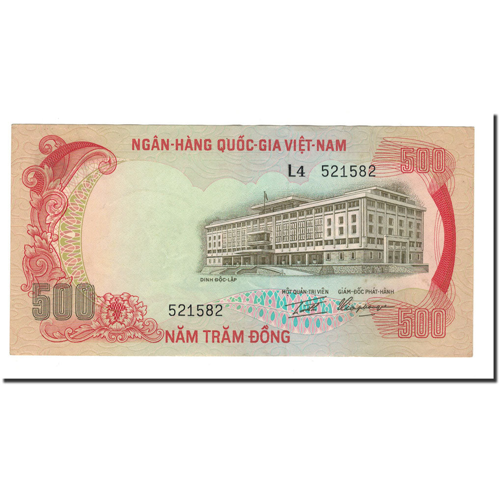 Banknote, South Viet Nam, 500 D<ox>ng, 1972, KM:33a, UNC(65-70)