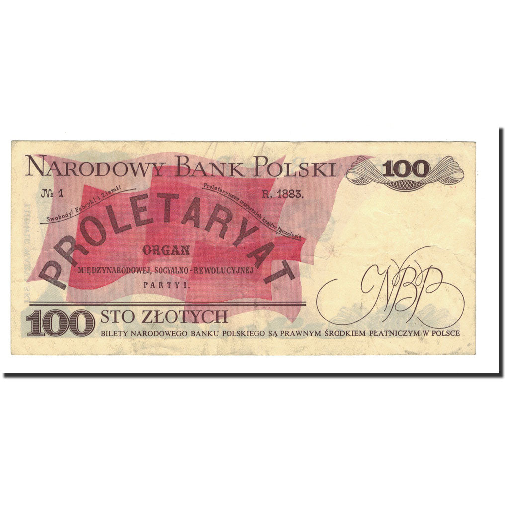 Banknote, Poland, 100 Zlotych, 1975-1988, 1982-06-01, KM:143d, EF(40-45)