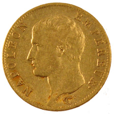 FRANCE, Napoléon I, 20 Francs, 1806, Paris, KM #674.1, EF(40-45), Gold, Gadoury 