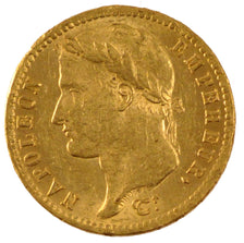 FRANCE, Napoléon I, 20 Francs, 1810, Paris, AU(50-53), Gold, Gadoury #1025, 6.44