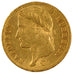 FRANCE, Napoléon I, 20 Francs, 1810, Paris, AU(50-53), Gold, Gadoury #1025, 6.44