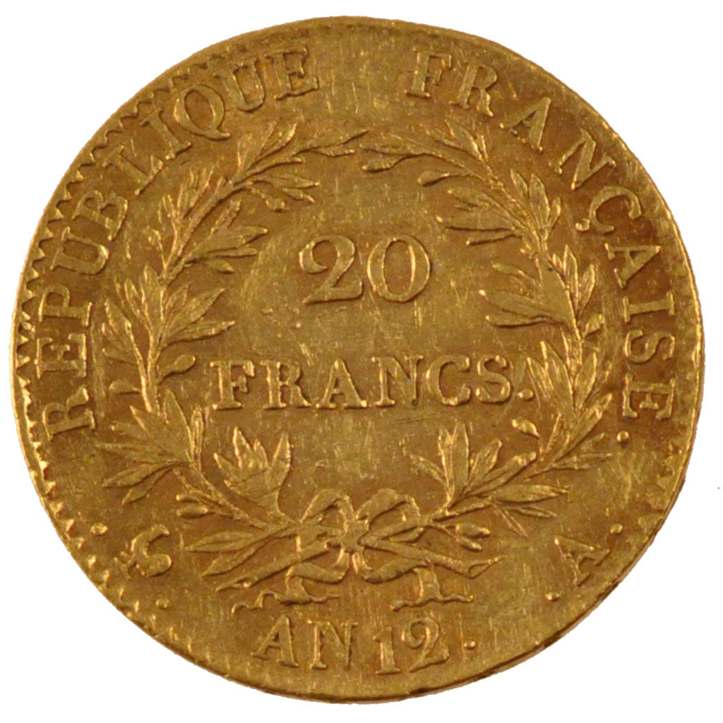 Consulat, 20 Francs Bonaparte Ier Consul