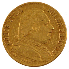 Münze, Frankreich, Louis XVIII, Louis XVIII, 20 Francs, 1814, Paris, SS, Gold