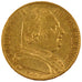 FRANCE, Louis XVIII, 20 Francs, 1815, Paris, KM #706.1, AU(50-53), Gold,...