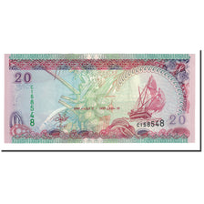 Billet, Maldives, 20 Rufiyaa, 2000, KM:20a, NEUF