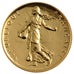 FRANCE, Semeuse, Franc, 2000, Paris, KM #925.1a, MS(65-70), Gold, 24, Gadoury...