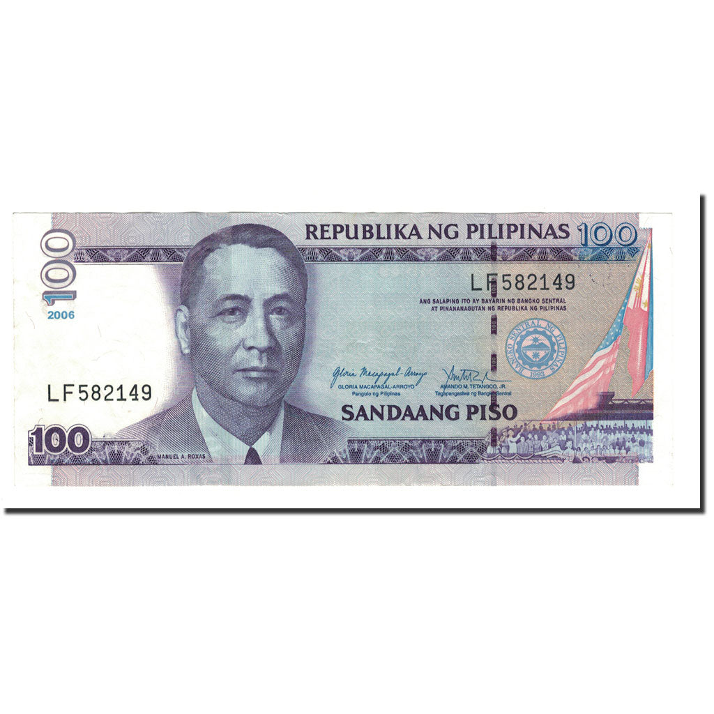 Banconote, Filippine, 100 Piso, 2001, 2005, KM:194c, BB