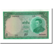 Banconote, Laos, 5 Kip, 1962, KM:9b, FDS